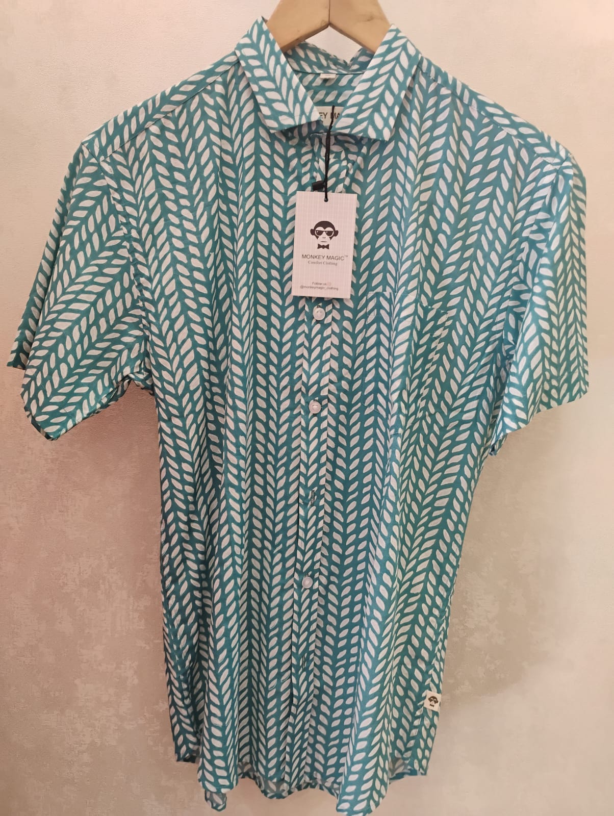 Sky Blue half sleeves shirt