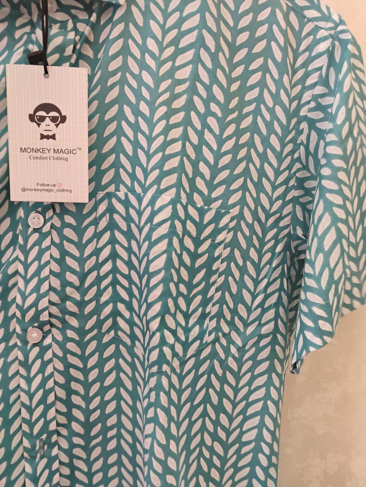 Sky Blue half sleeves shirt